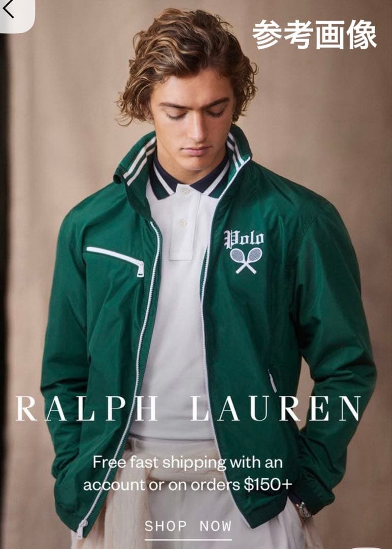 POLO RALPH LAURENテニス アウター ナイロンジャケット 2way