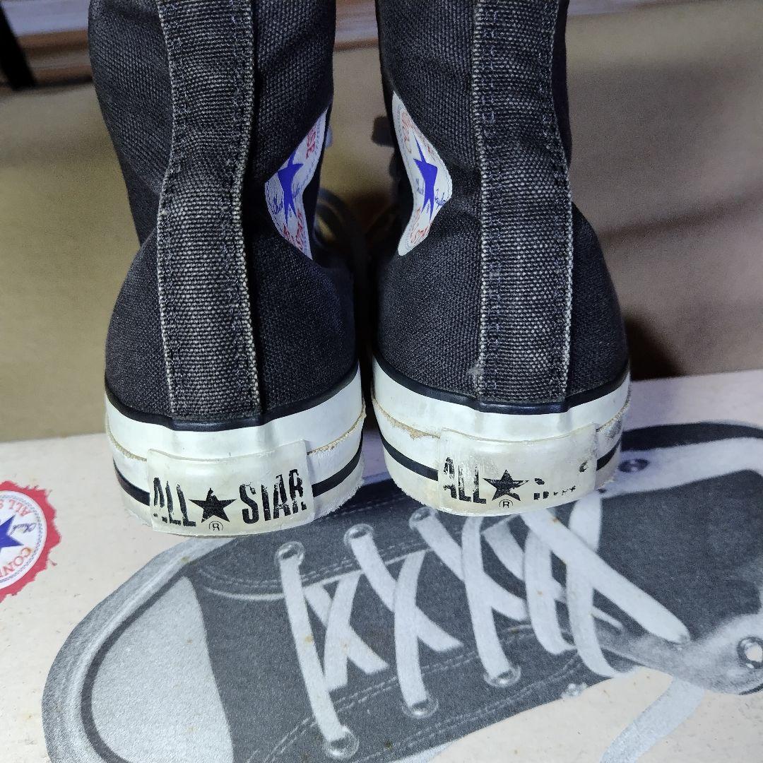 90s USA製 Converse All Star Hi Black 25cm
