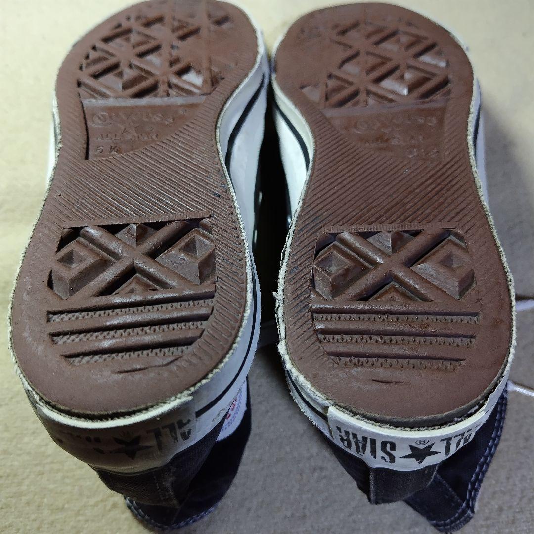 90s USA製 Converse All Star Hi Black 25cm