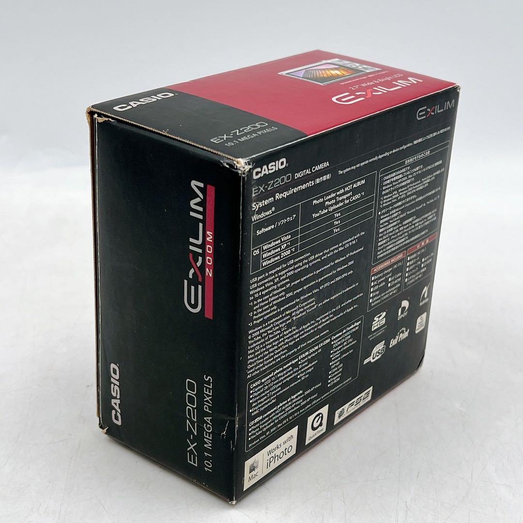 極美品 CASIO EXILIM EX-Z200 ゴールド 付属品完備 デジカメ
