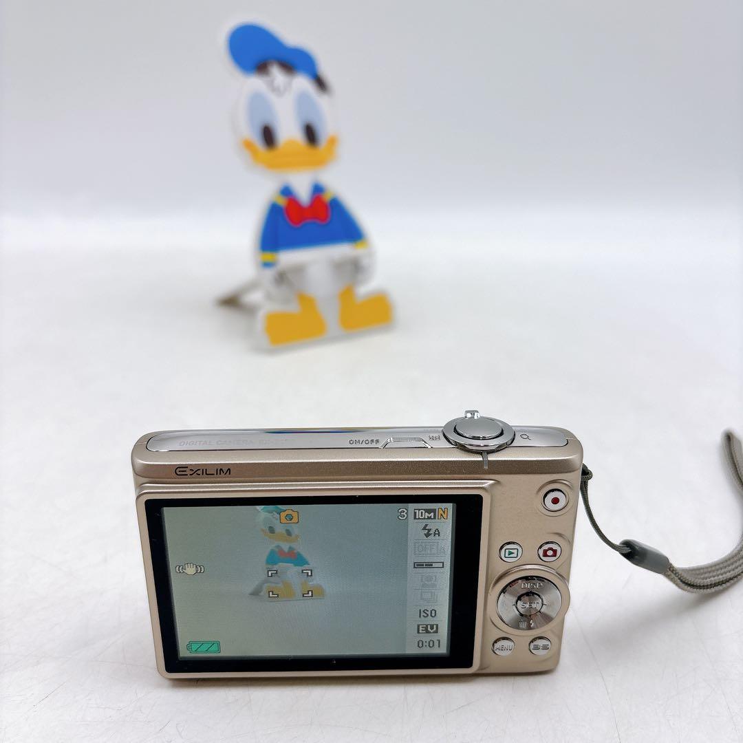 極美品 CASIO EXILIM EX-Z200 ゴールド 付属品完備 デジカメ