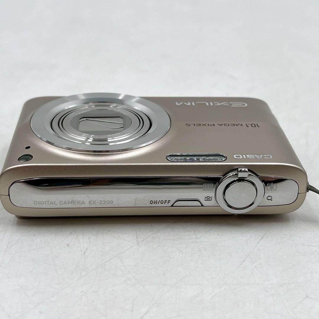 極美品 CASIO EXILIM EX-Z200 ゴールド 付属品完備 デジカメ