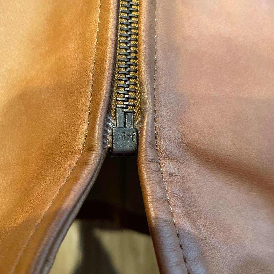 A.P.C. レザージャケット ブラウン　サイズS フランス製