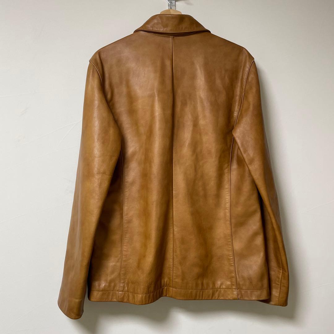 A.P.C. レザージャケット ブラウン　サイズS フランス製