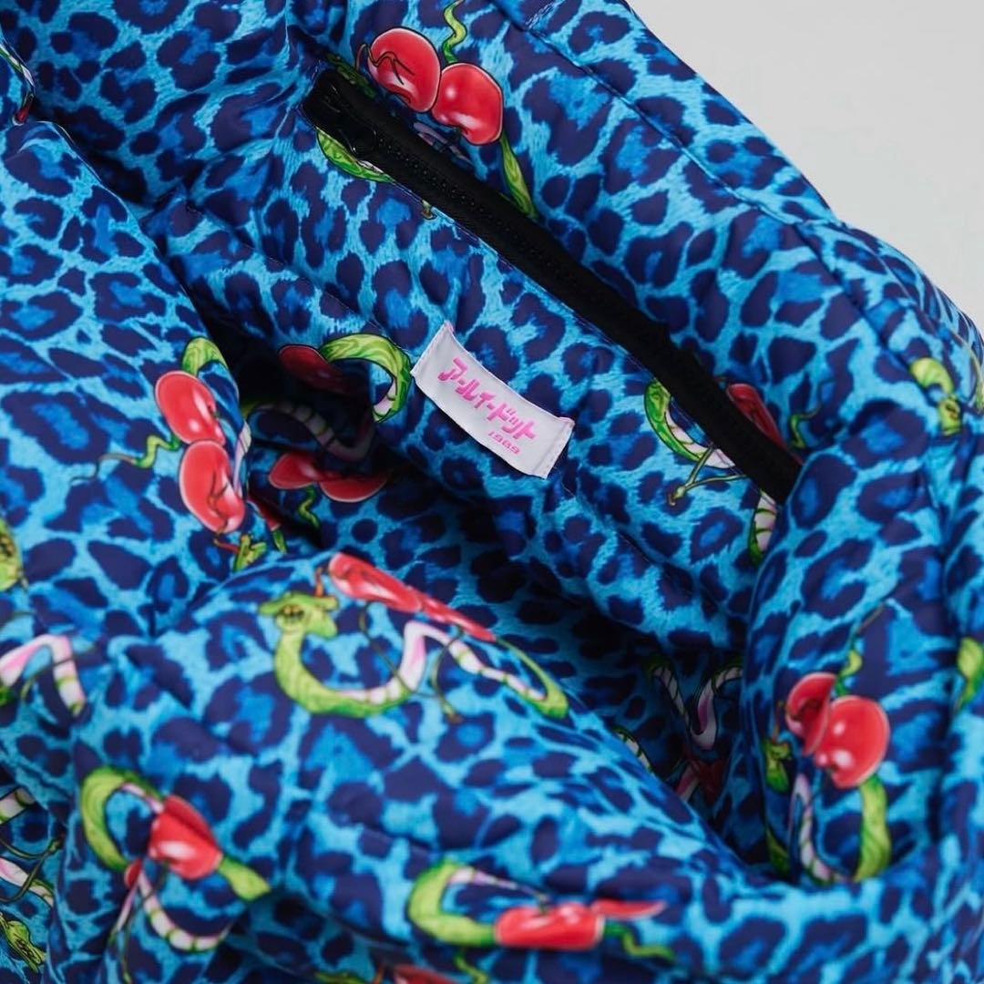 【未開封美品】レオパード中綿BIGバッグ　Re.仲里依紗さんブランド