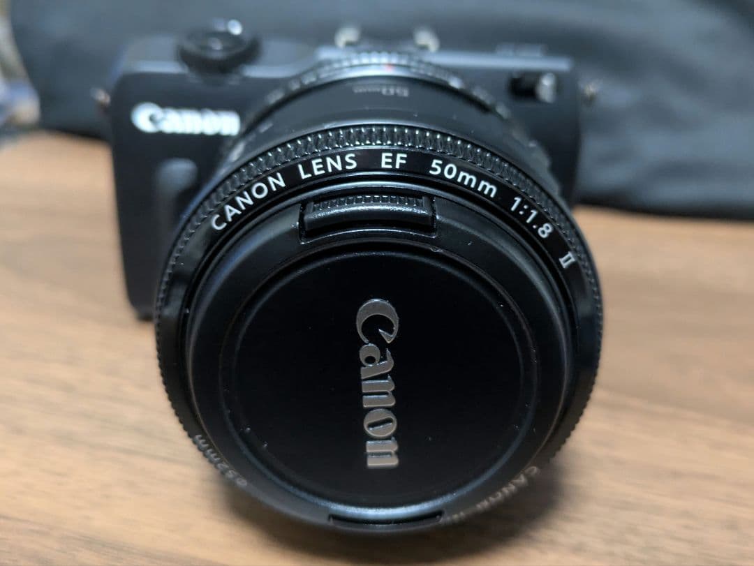 Canon EOS M2 + EF 50mm F1.8 II + アダプター