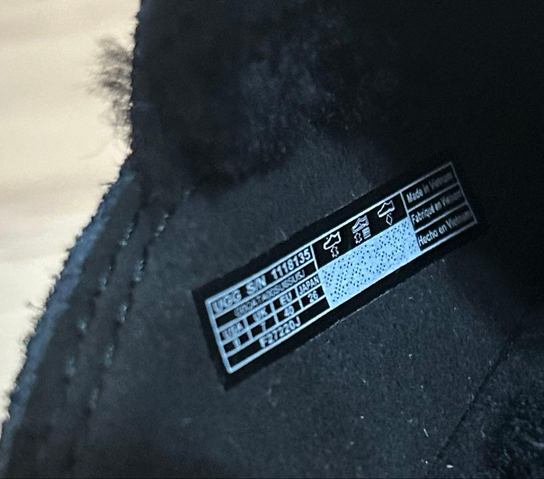 【美品】　UGG Westsider Slide 厚底 黒