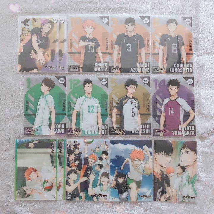 ハイキュー!! クリアカード コレクション 69枚セット