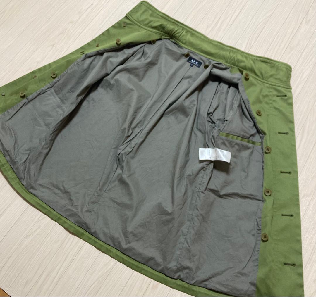 【週末セール】美品！A.P.C. アーペーセー コットンブルゾン ボアライナー付