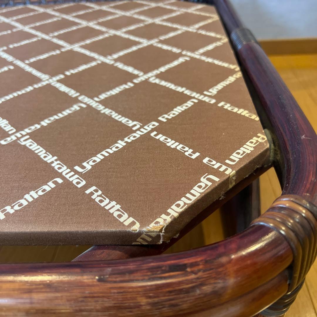 piece of cake様YAMAKAWAラタン籐 ソファ ヴィンテージNO1