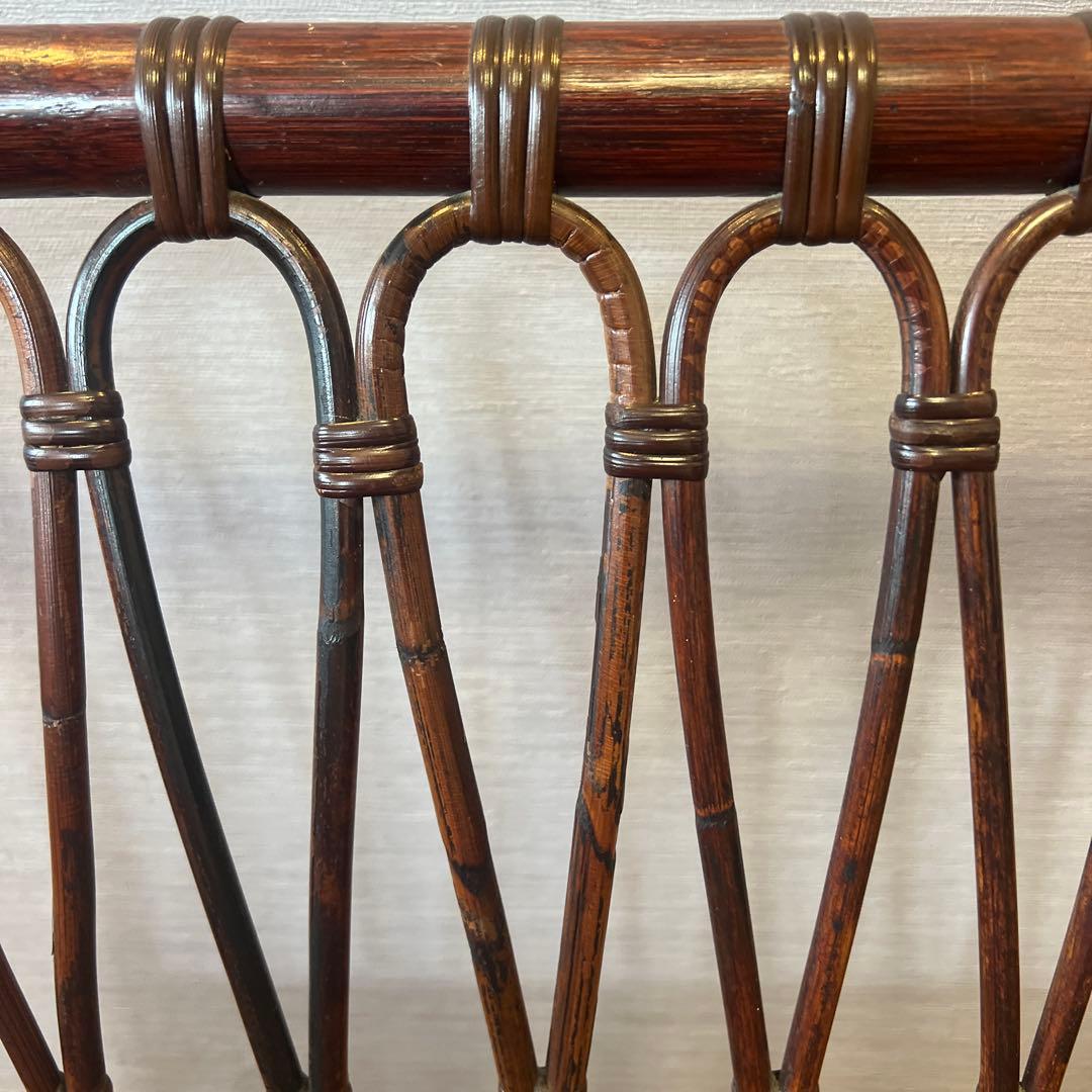 piece of cake様YAMAKAWAラタン籐 ソファ ヴィンテージNO1