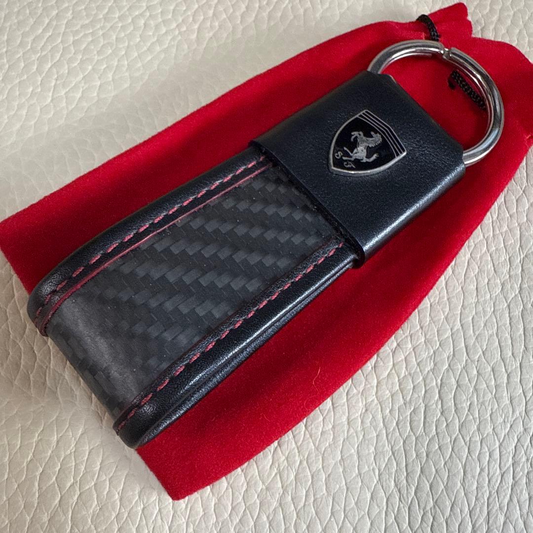 フェラーリ オフィシャル カーボン キーリング③ Ferrari