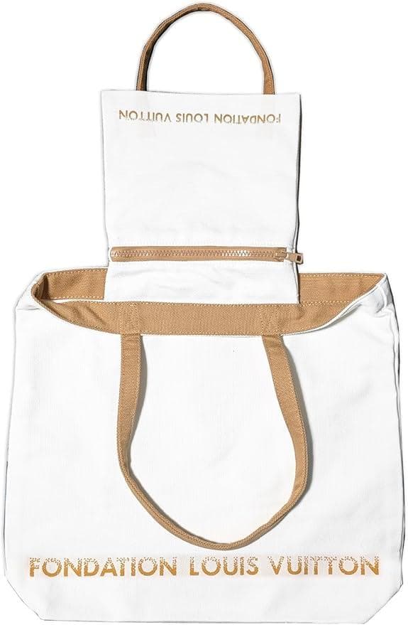 ルイヴィトン美術館パリ 限定品 エコバッグ グレー