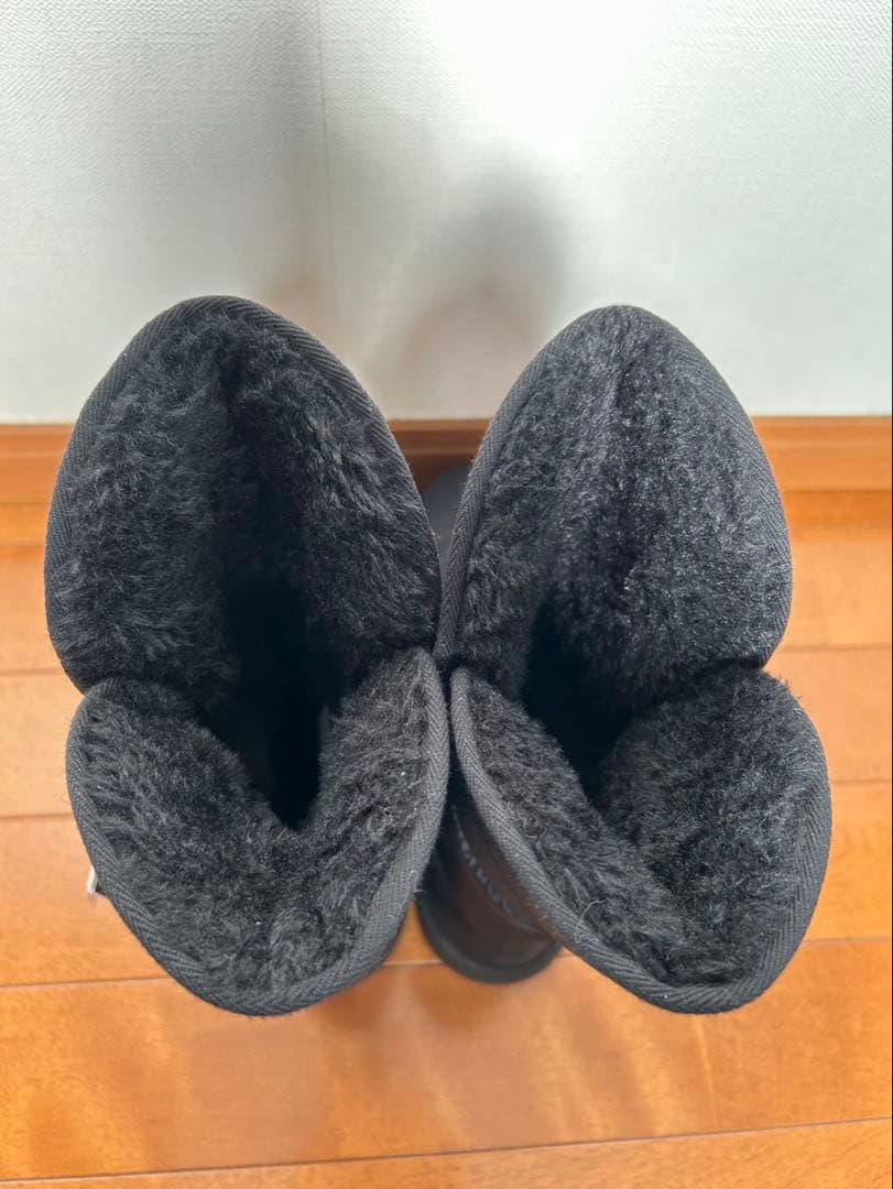 未使用 ザノースフェイス 防水ブーツ ウォータープルーフ 23 ブラック