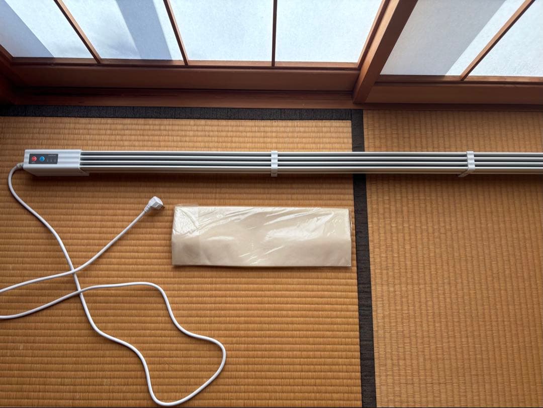 zenken スリムヒーター タイマー付き150cm収納袋付き