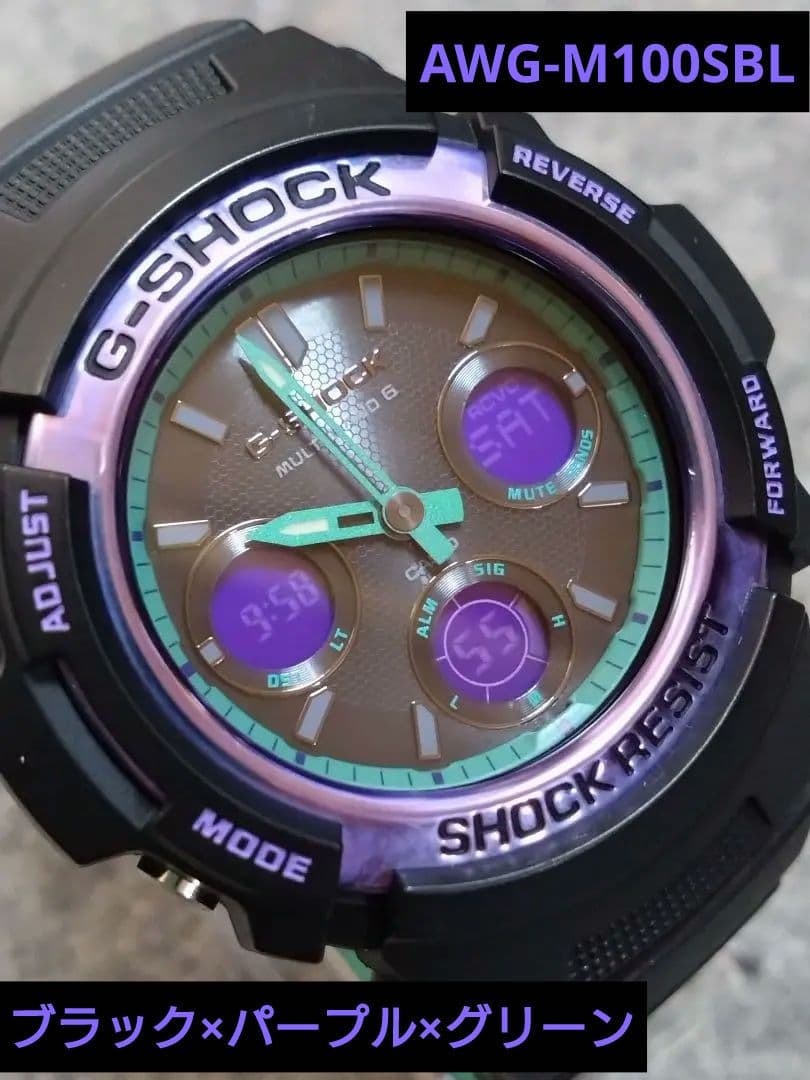 G-SHOCK(164) タフソーラー5230 AWG-M100SBL
