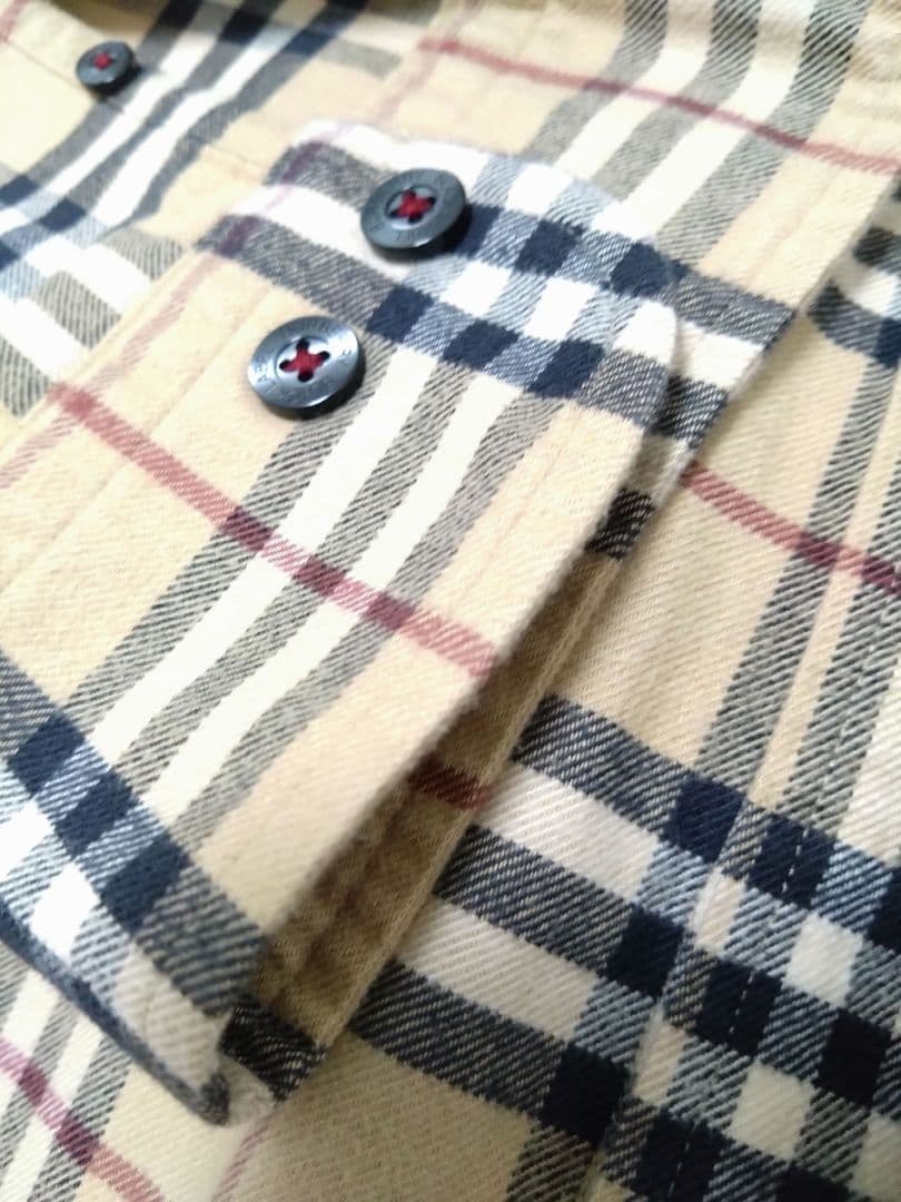 BURBERRY バーバリー BLACK LABEL チェック柄シャツ サイズ3