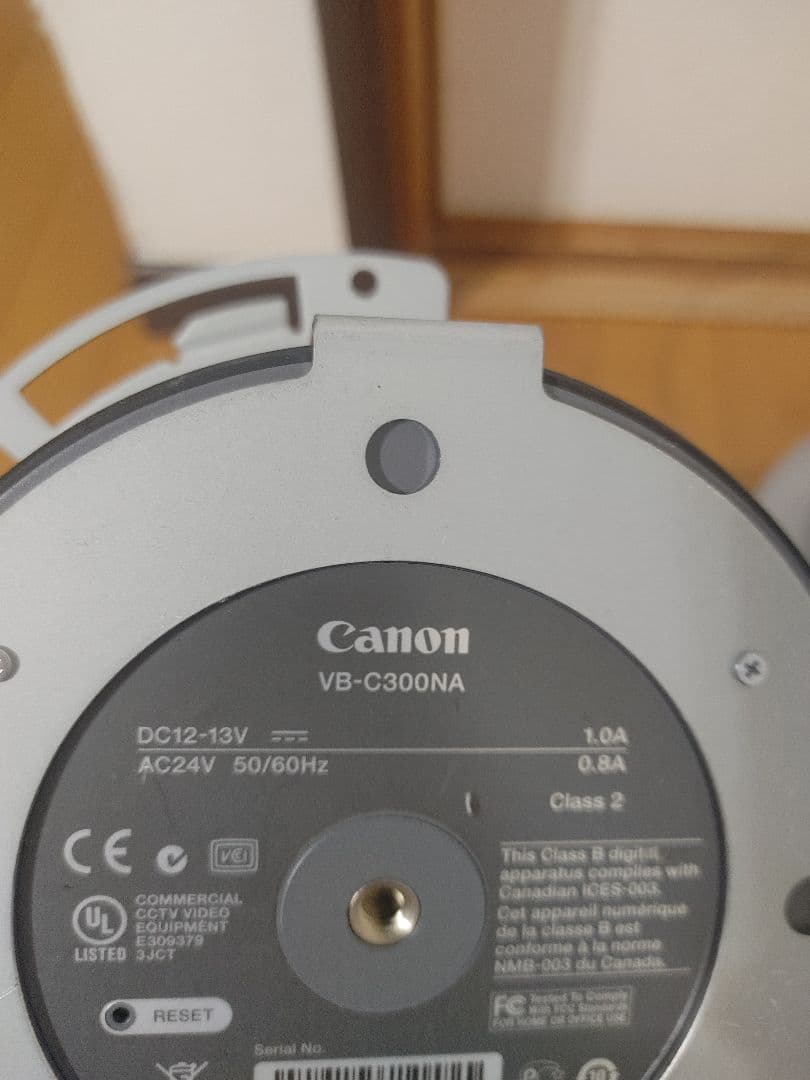 4台セット　Canon　防犯カメラ　VB-C300NA