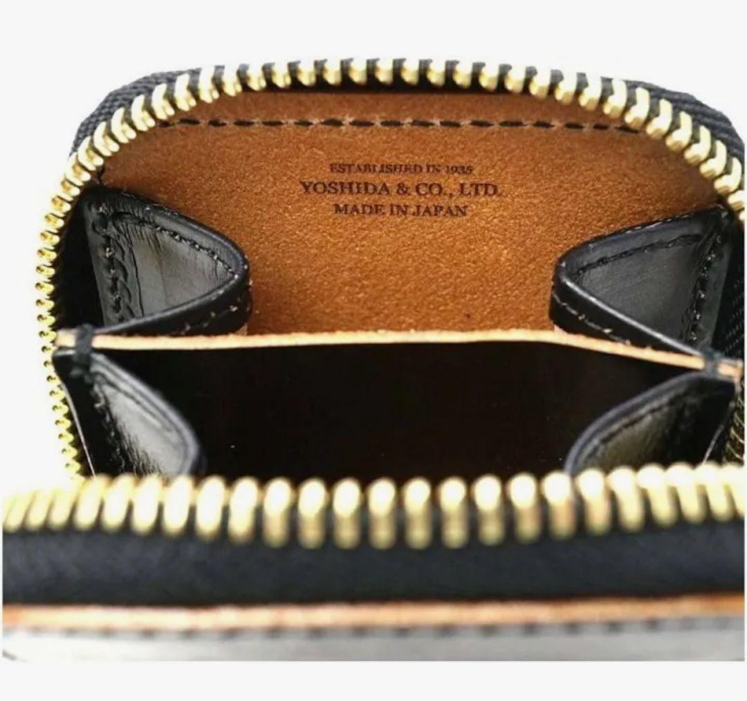 う*え様 吉田カバン ブラック 牛ショルダー革ケース