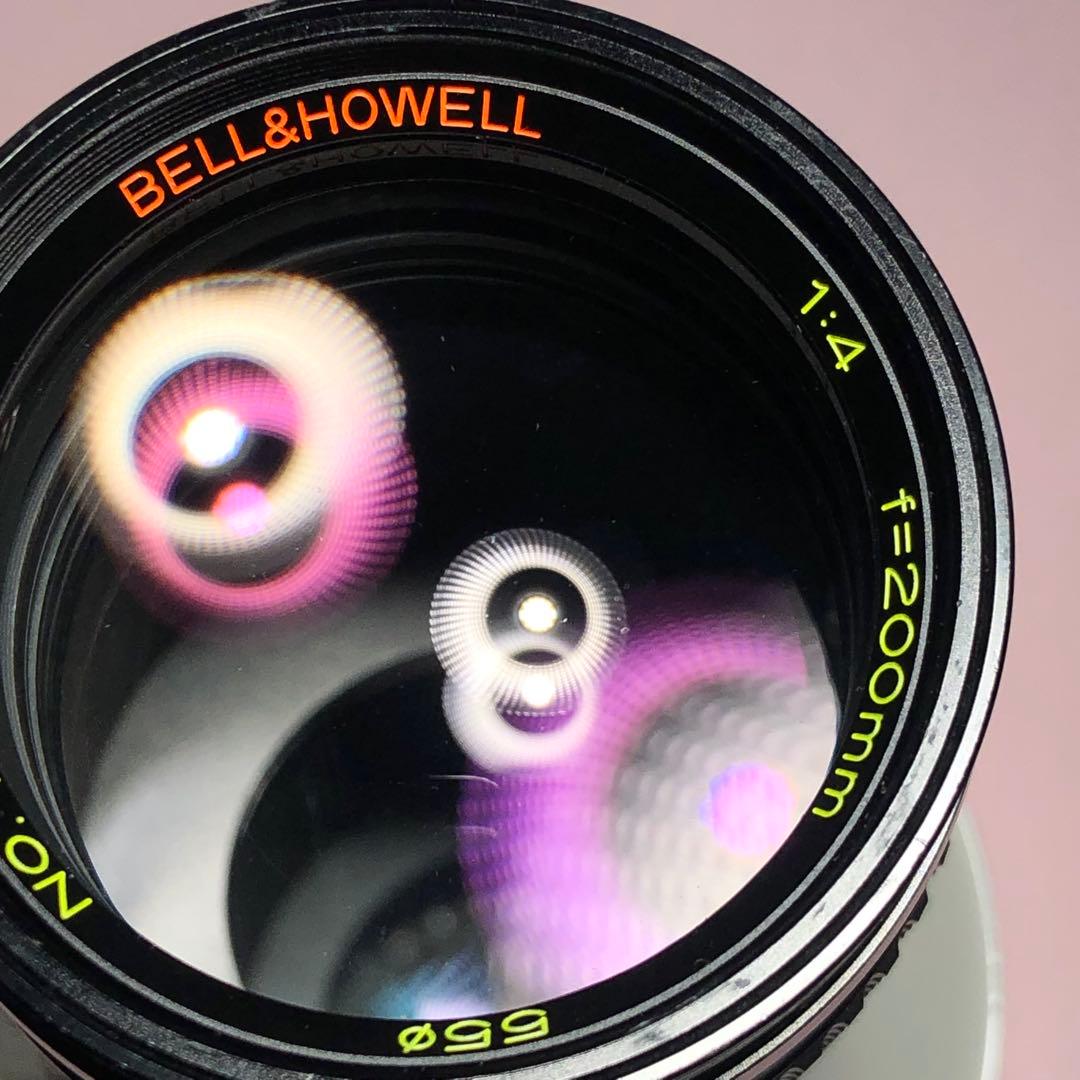 BELL&HOWELL 200mm f4 m42マウント