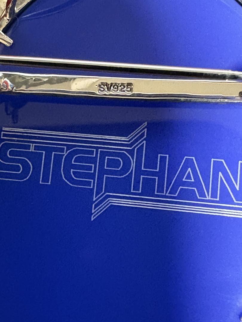 ステファン ストーンカメオ ブローチ 花と巻き髪の少女 SV925（QVC）