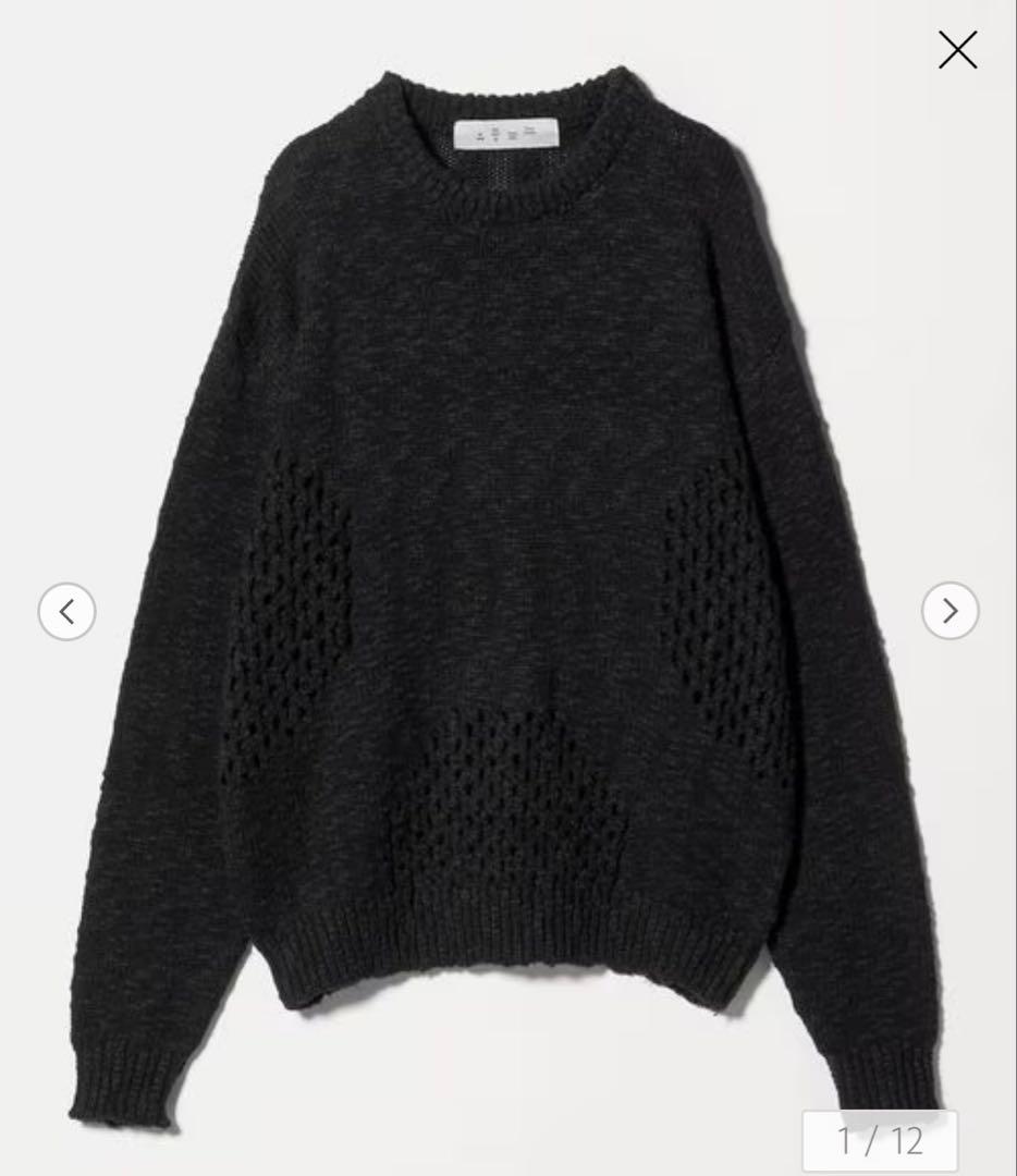 bal ニット ベンチレーション 黒 baloriginal