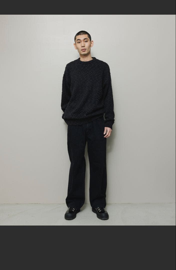 bal ニット ベンチレーション 黒 baloriginal