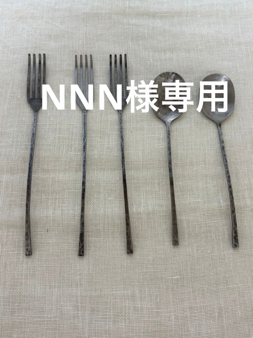 竹俣勇壱　Yuichi Takemata フォーク、スプーン4本セット
