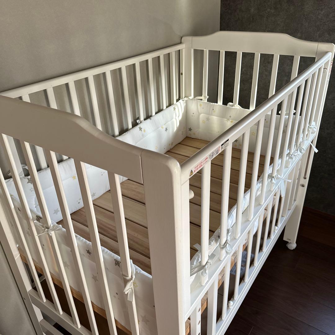 ハイシート　ベビーベッド　取説付き