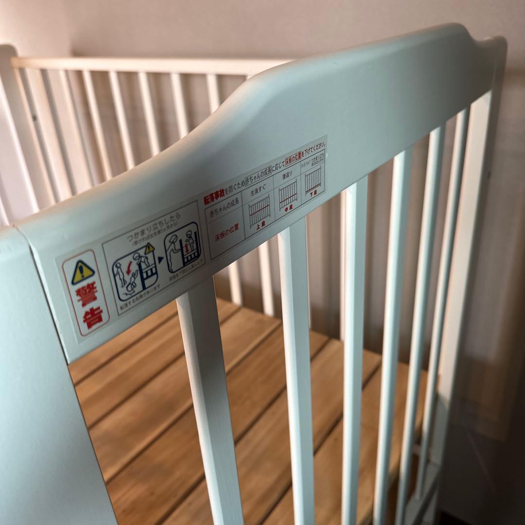 ハイシート　ベビーベッド　取説付き