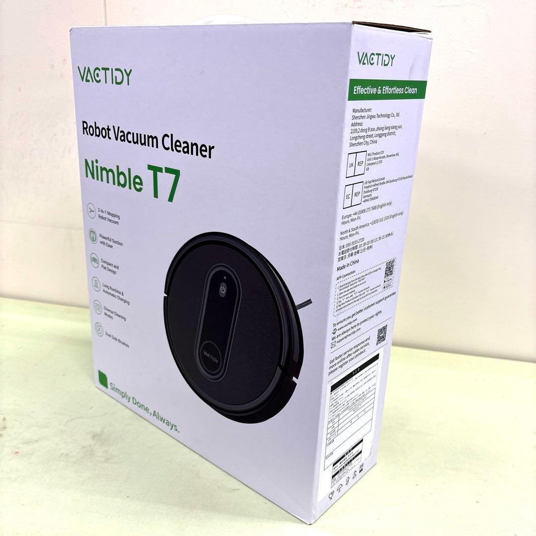ヴァクティデイ　VACTIDYロボット掃除機　Nimble T7
