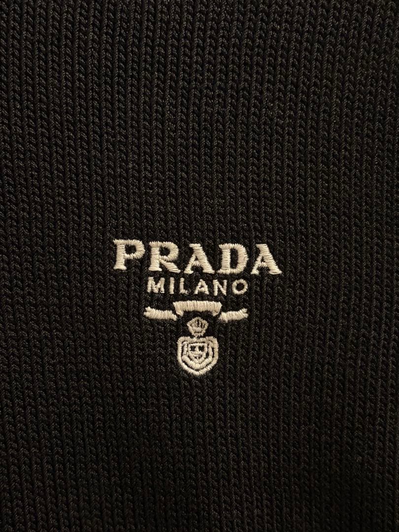 【くまくま♡品】PRADA コットン クルーネック セーター