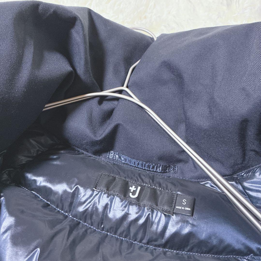 未使用タグ付き✨️ユニクロ +J ジルサンダー ハイブリッドダウンコート 女優襟