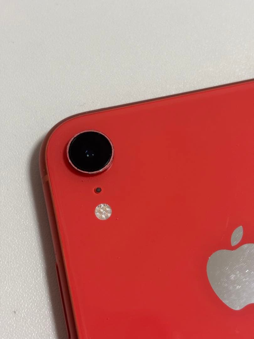 iPhone XR Coral 128GB SIMフリー バッテリー80%