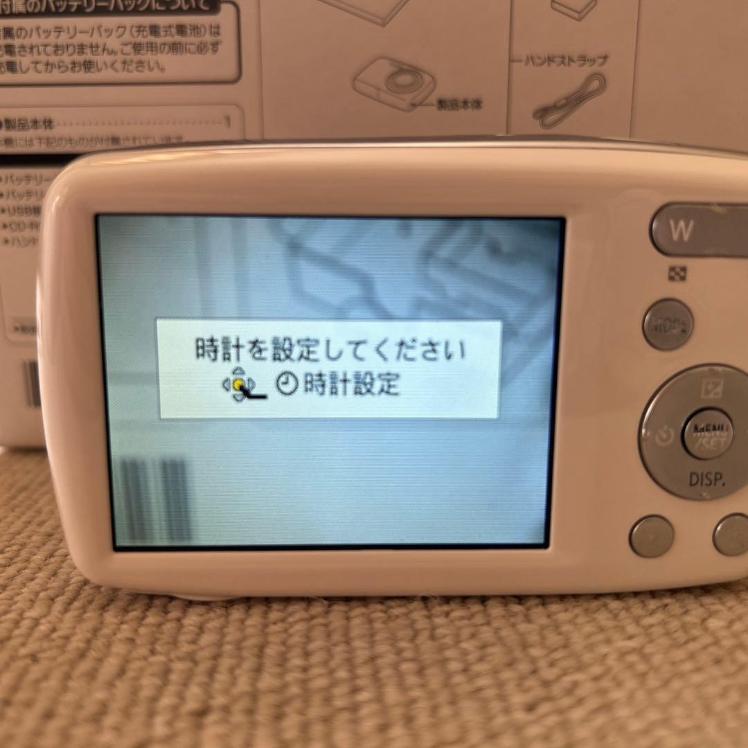 【美品】Panasonic デジタルカメラ LUMIX DMC-S2ホワイト