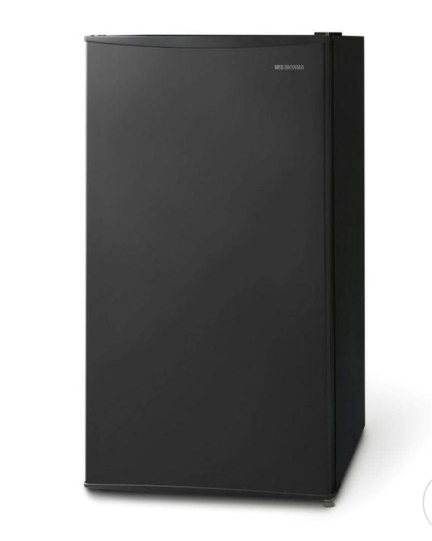 アイリスオーヤマ 1ドア 冷凍冷蔵庫 93L IRJD-9A-B ブラック