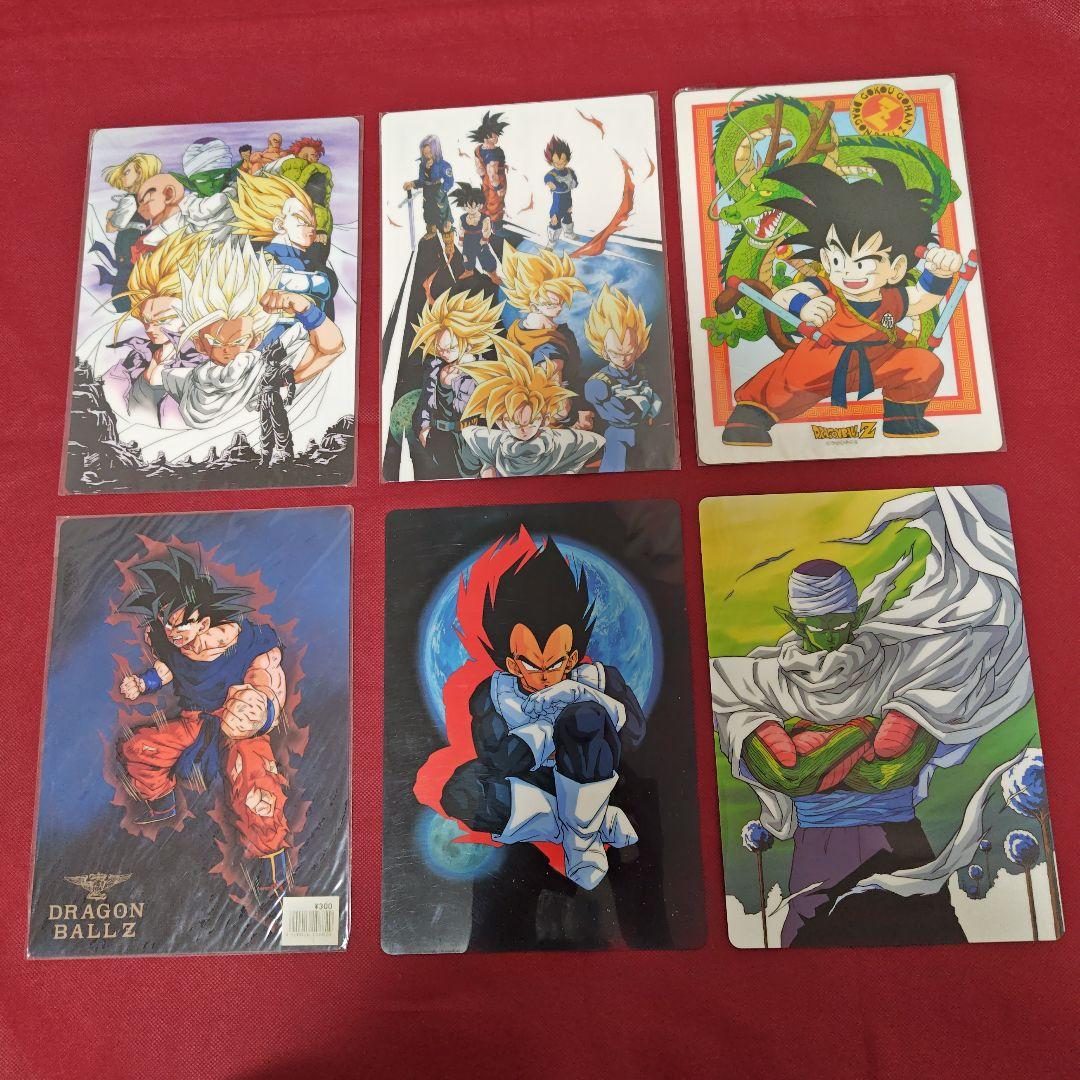 ドラゴンボール 下敷き 34点セット 90年代公式グッズ 下じき