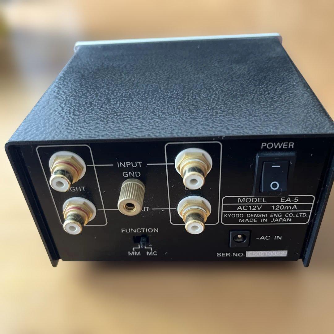 貴重品　Phase Tech EA-5 フォノイコライザー