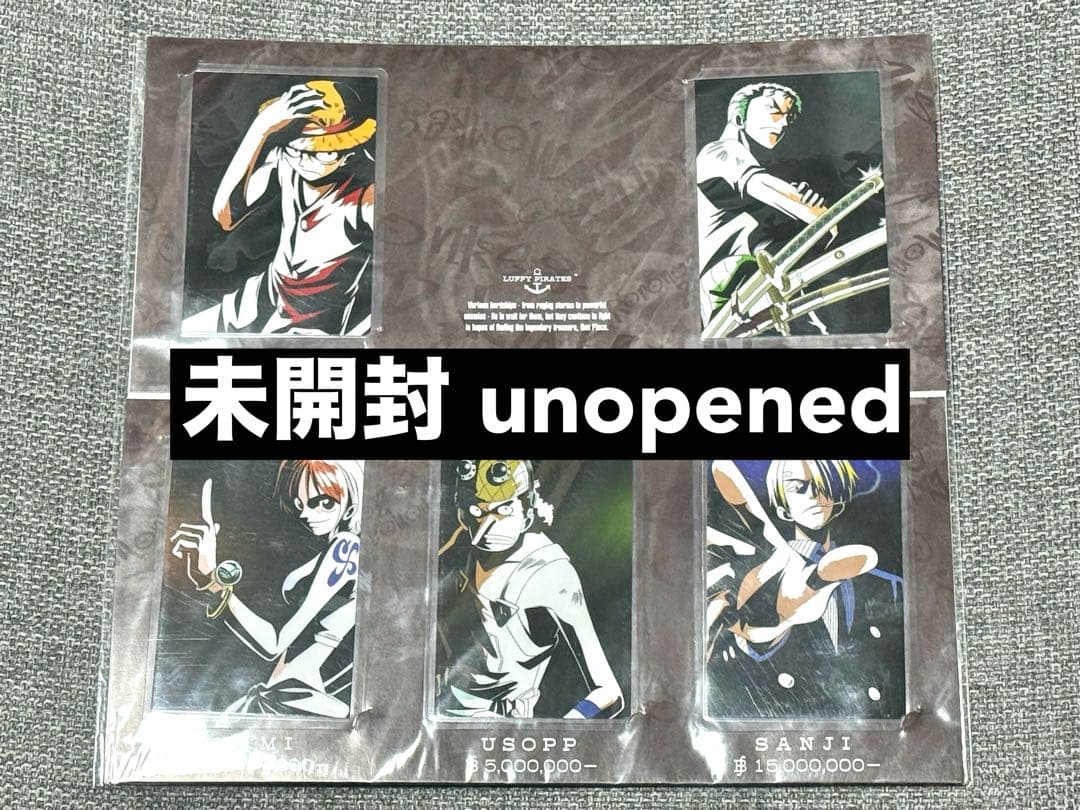 未開封 ワンピース 呪われた聖剣 ラミカードコレクションセット