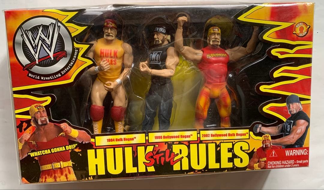 WWE Hulk Still Rules フィギュアセット　Jakks