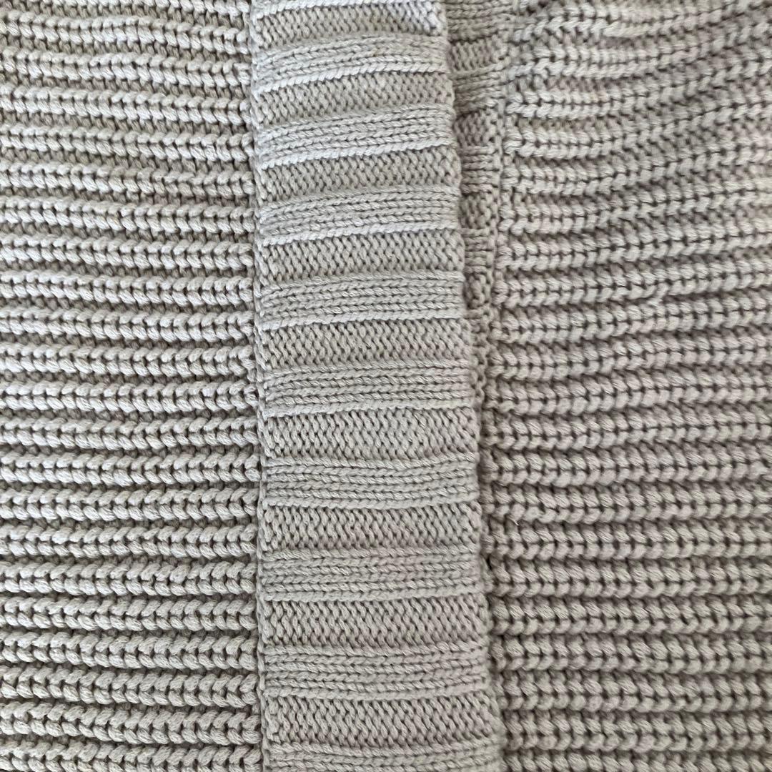 MaxMara 半袖ニット 編み地デザイン