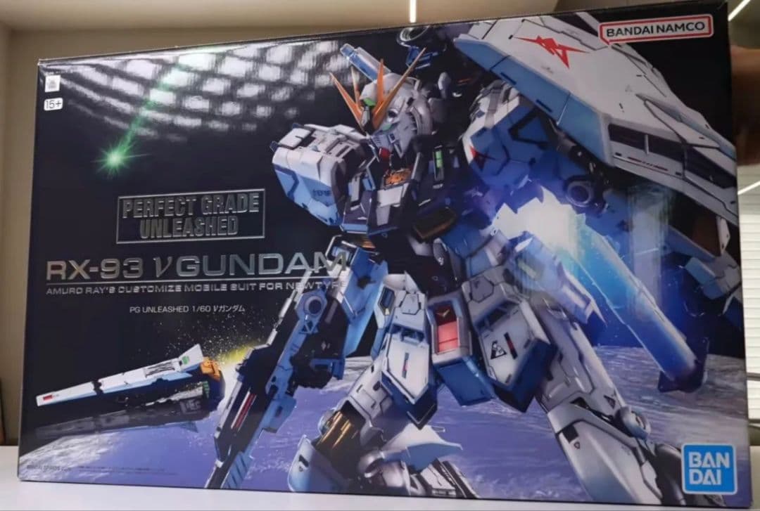 PG unleashed 1/60 νガンダム オリジナルショッパーバッグ付き
