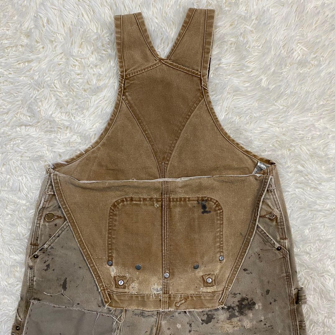 ボロスタイル　カーハート　ダブルニー　SANDSTONE BIB OVERALL