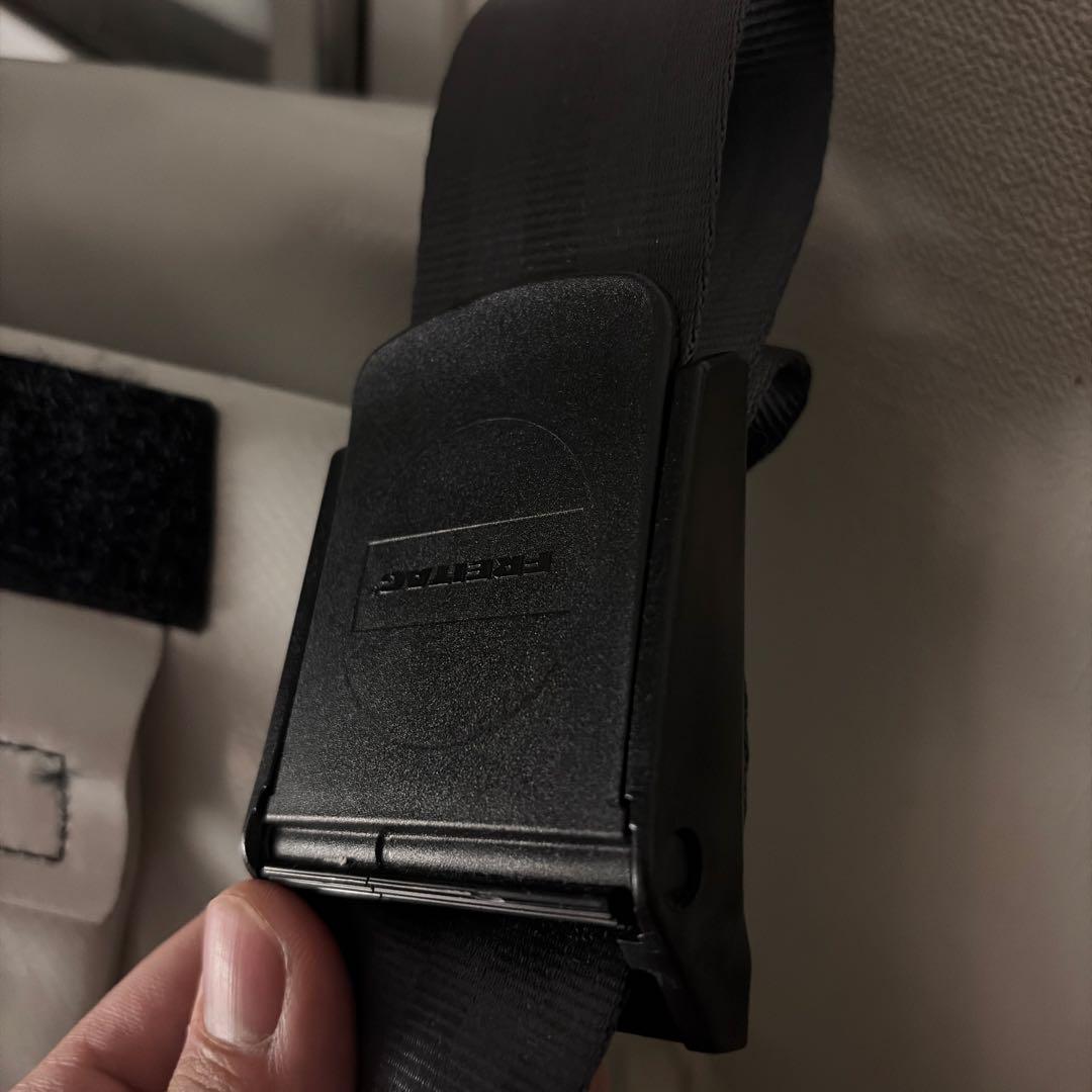 キョmomo FREITAG メッセンジャーバッグ ホワイト/パープル