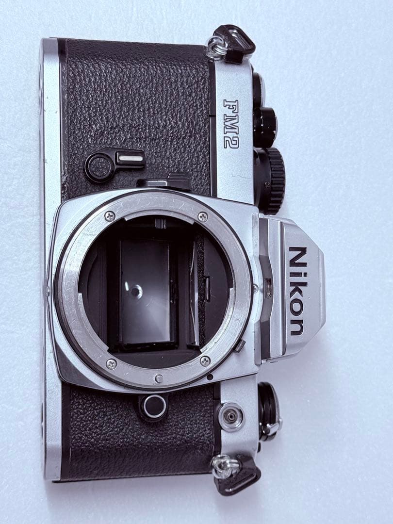 Nikon New FM2 シルバー 動作確認済 訳あり品 フィルム一眼レフ