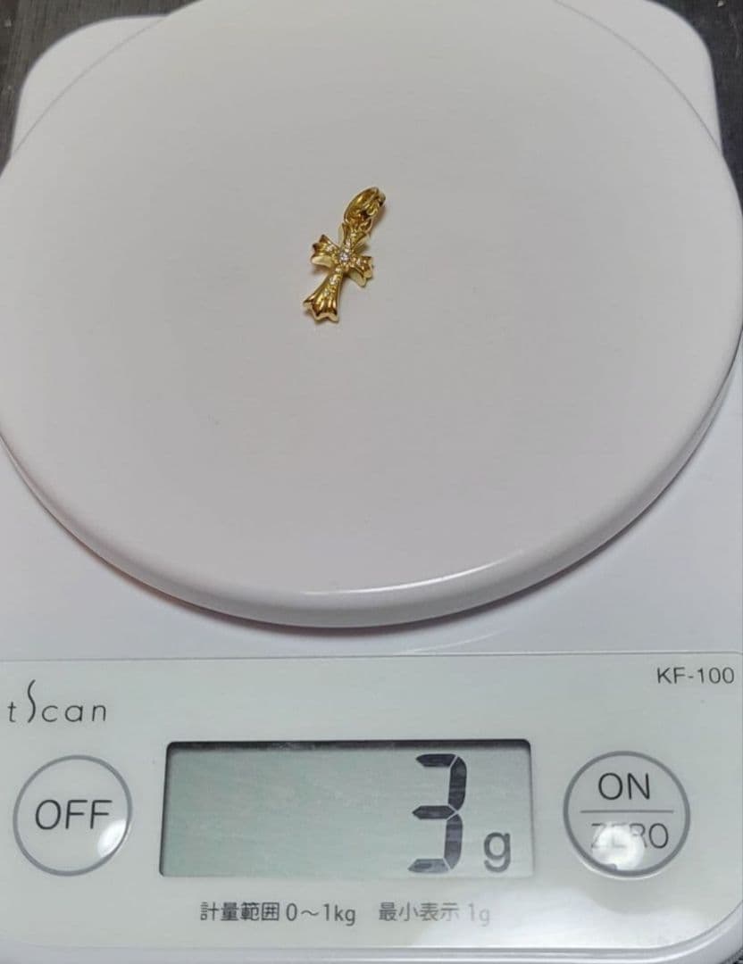 クロムハーツ ベビーファット 22k ダイヤ