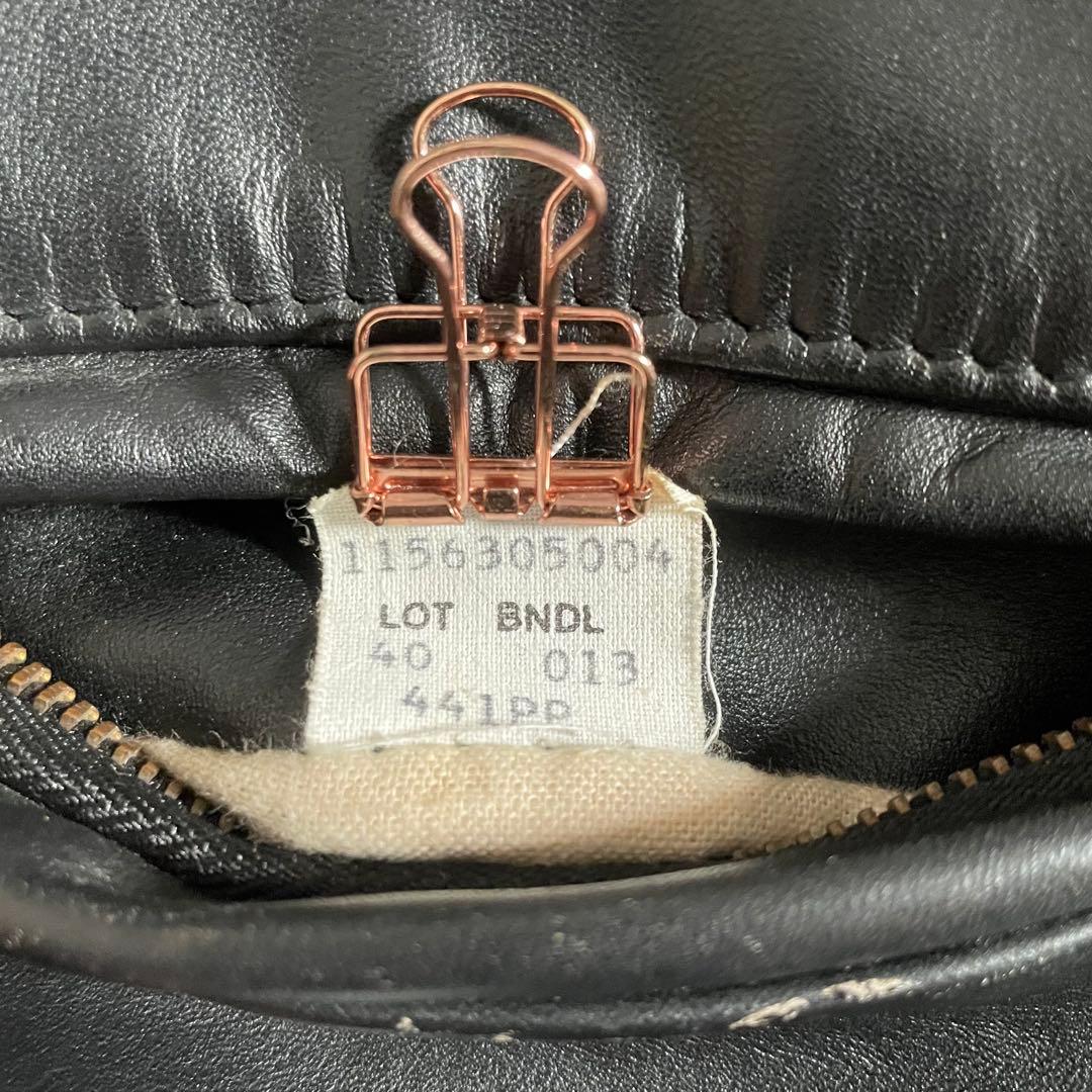 schott ショット シングルライダースジャケット ライナー付き 441PP