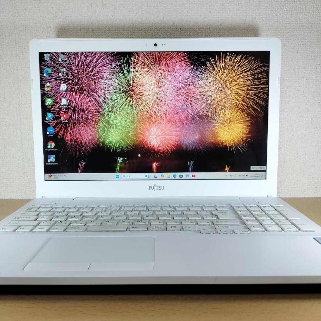 【訳アリ】ノートPC i7 メモリ16GB Windows11 SSD 富士通