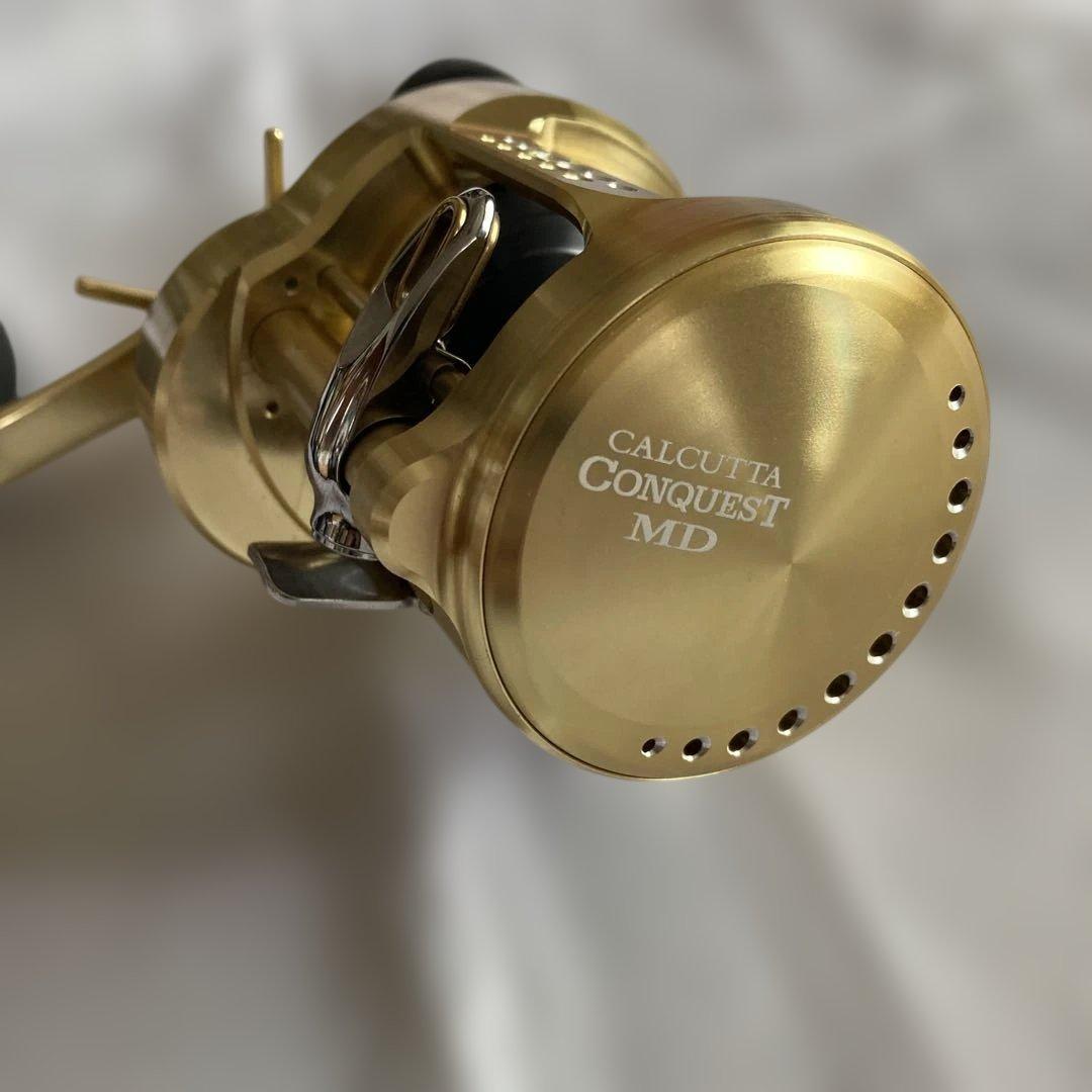 シマノ 23 カルカッタコンクエスト MD400 XGLH おまけ付き