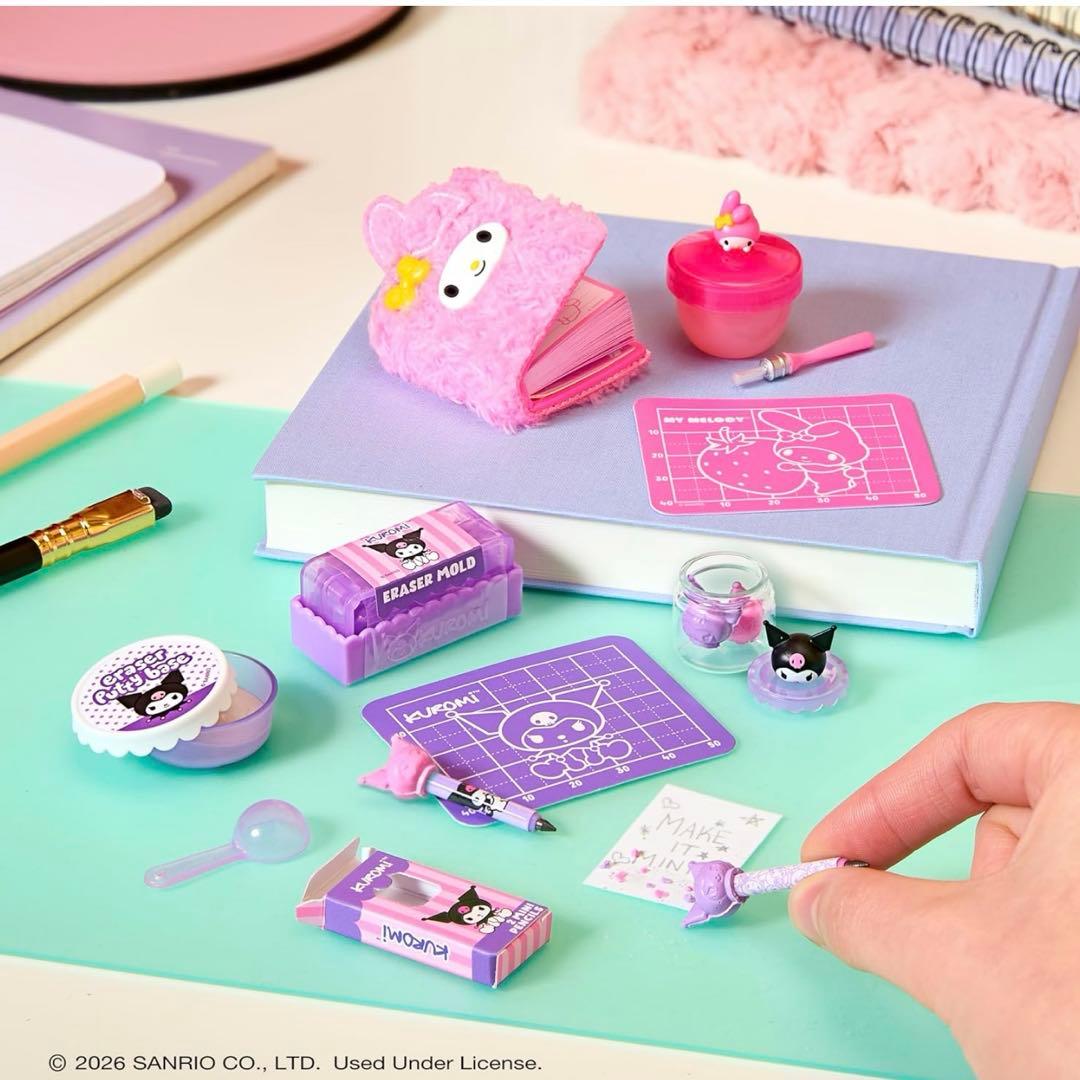 ミニバース　ハローキティ＆フレンズ　ミニチュア　ステーショナリー　全種類セット